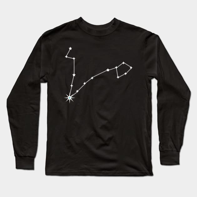 PIsces on Black Long Sleeve T-Shirt by wanderingteez